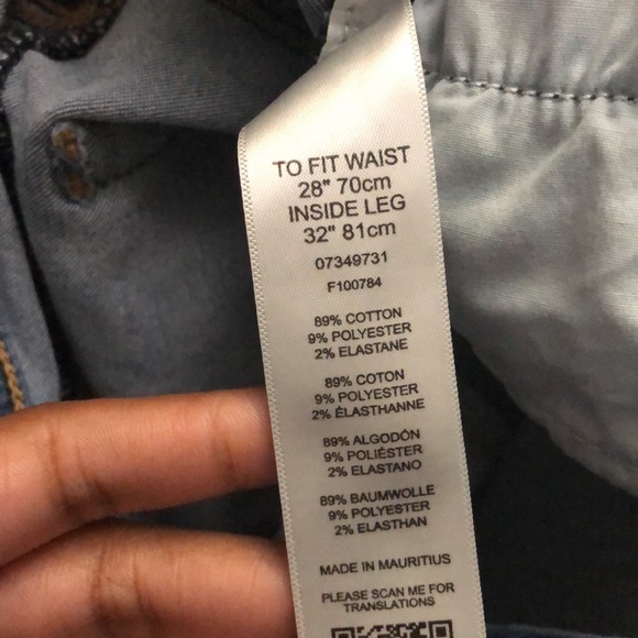 Blue ASOS Denim Ridley Jeans - Picture 4 of 4